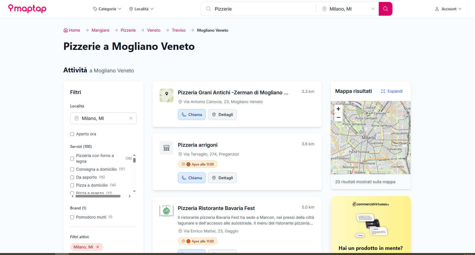 MapTap business directory